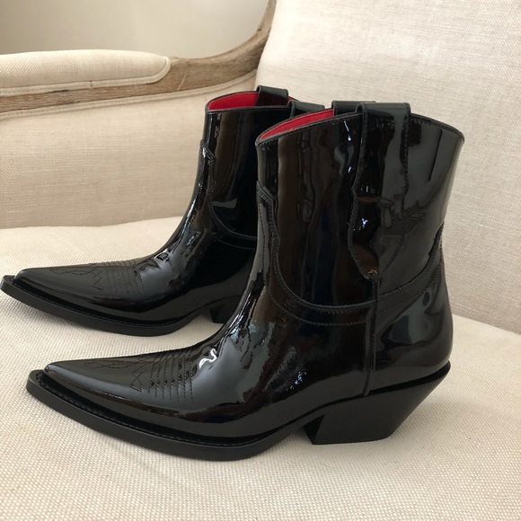 Maison Martin Margiela Boots Ankle black Patent - Picture 3 of 14